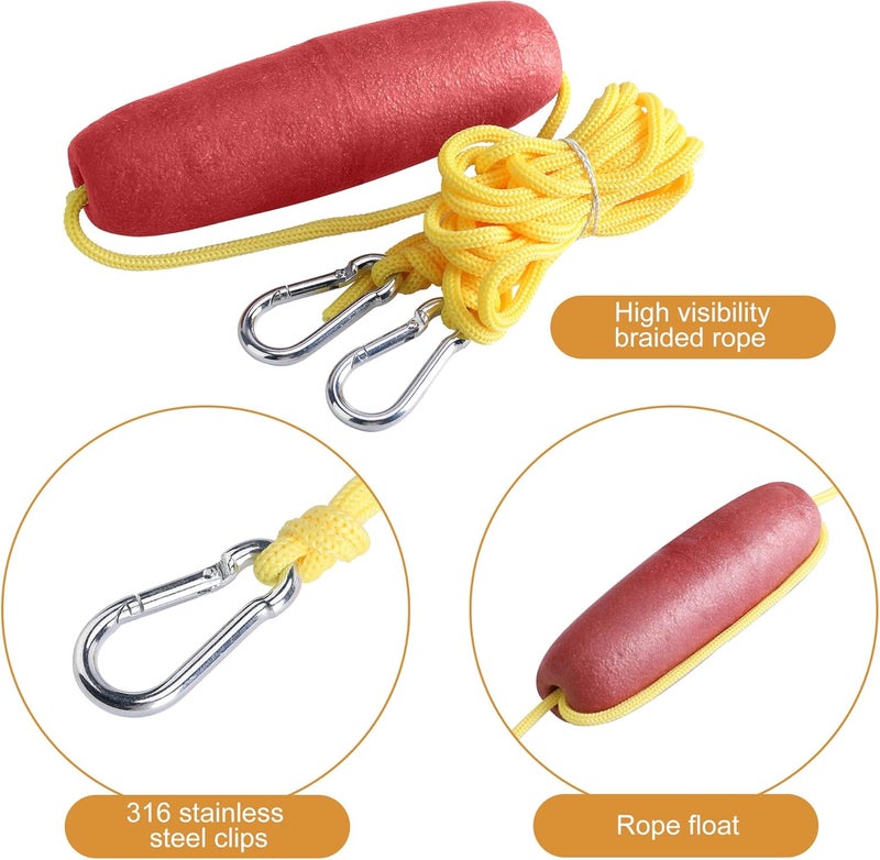 RunNico 500D Sand Anchor for Small Boats,2 in 1 PWC Jet Ski Anchor Kit with Adjustable Buoy,Waterproof Dry Bag for Jet Ski, Kayak, Boat, Watercraft and Canoe - Image 4